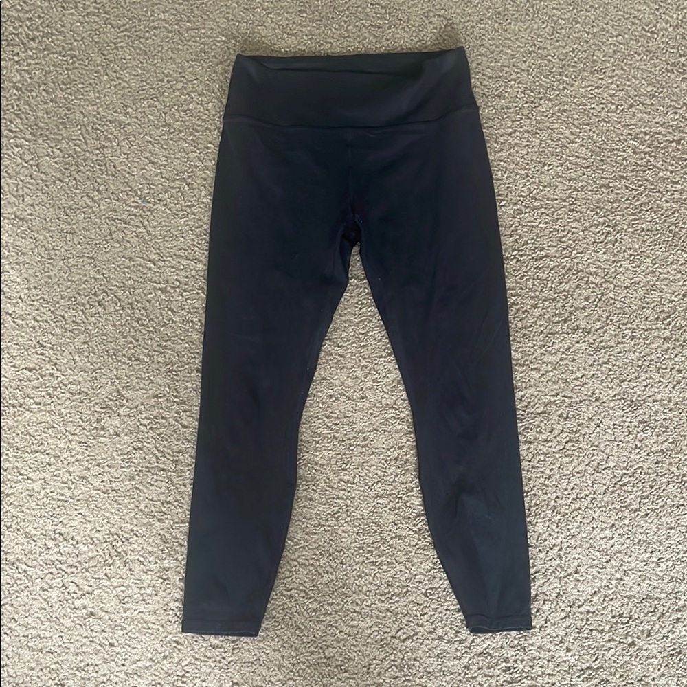 Fabletics M Black Leggings with Spotted Pattern (See last photo)